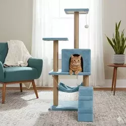 Paws & Whiskers Kućica za mačke, Tirkizna