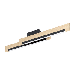 Eglo Camacho spot/2, led, 2x10w, d-940, drvo/crna