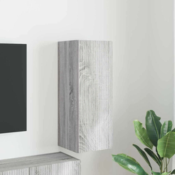 TV zidni ormar Siva Sonoma 30 x 31 x 80 cm Konstruirano drvo