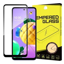 Kaljeno staklo zaštitnik zaslona s okvirom za LG K62 / K52 / K42