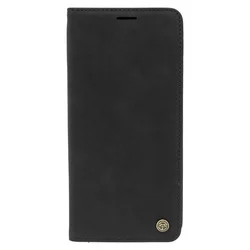 LEATHER RETRO FLIP Maska za telefon za Xiaomi Redmi 9T 2021 , Crna