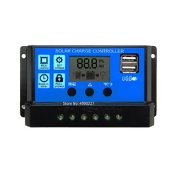 Regulator LCD PMW 30A 12-24V USB