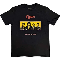 Queen Face It Alone Panel Black L Majica