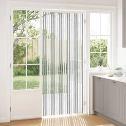 Zavjesa protiv insekata Chenille Siva i bijela 90 x 220 cm