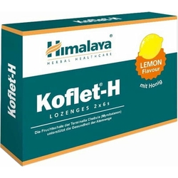 HIMALAYA Koflet H Lozenge sa ukusom limuna, 12 lozengi