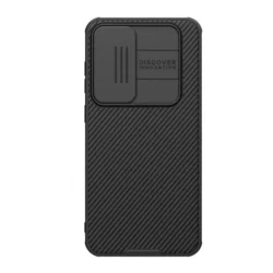 Maska za mobilni telefon Samsung Galaxy S24 FE NILLKIN CAMSHIELD PRO, Crna