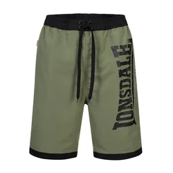 Moške kopalke Lonsdale 113268-Black/Olive