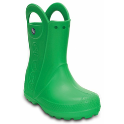 Crocs dječje čizme Handle It Rain Boot, zelene, 24,5