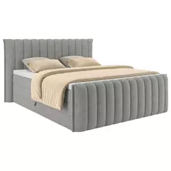 Boxspring Krevet Lina 200/220 cm , siva