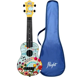 FLIGHT TUS WONDERLAND TRAVEL SOPRANO UKULELE