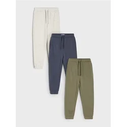 Sinsay - Komplet od 3 jogger donja dela trenerke - khaki