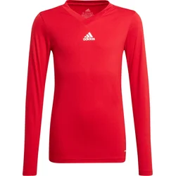 ADIDAS PERFORMANCE Funkcionalna majica Team Base  ognjeno rdeča / bela