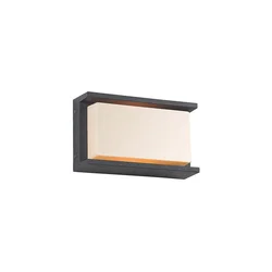 Zambelis E149 - Spoljašnje zidno svetlo 1xE27/18W/230V IP54 antracit