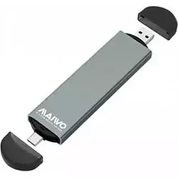 MAIWO Eksterno kućište za M.2 NVME/SATA 3.2 Tip C/USB A K1683P2