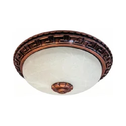 Brilagi - Plafonska lampa FRESCO 2xE27/40W/230V prečnik 30 cm bakarna