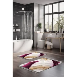 Lessentiel Maison Set prostirki za kupatilo CT-5093, 2 Komada, Šarena