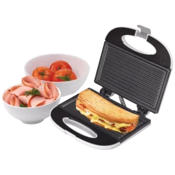 HOME HG-P01 Sendvič toster, 750 W, Beli