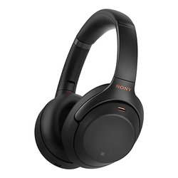 SONY brezžične slušalke z odpravljanjem šumov WH-1000XM3, črne