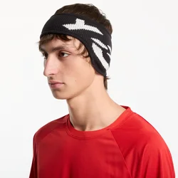 Y-3 Graphic Logo Headband Black/ Cream White L