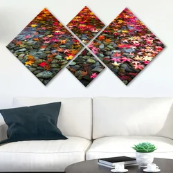 Wallity Slika 4MDF266956586, 60x115 cm, 4 dela