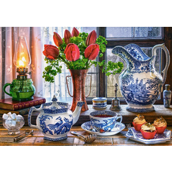 Castorland - Puzzle Still Life With Tulips - 1 500 kosov