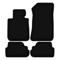 Črne velur preproge BASIC za: BMW 1 E88 kabriolet (2004-2011)