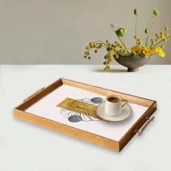 Aberto Design Poslužavnik TPEA9832 50 x 29 x 3.5 cm, Šareni