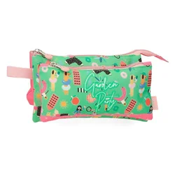 ENSO GARDEN PARTY prazna pernica sa 3 pregrade - pink ( 96.643.21 )