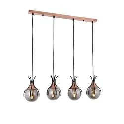 Opviq Luster AV 1766 4Y BSY, Metalni, Bronzana boja