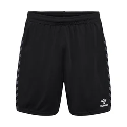 Hummel Športne hlače Authentic siva/črna/bela