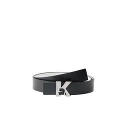 KARL LAGERFELD JEANS Pas črna/bela