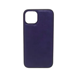 Maska za telefon LEATHER CASE za Iphone 13, Ljubičasta