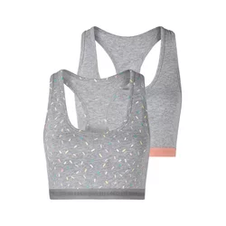 BUFFALO Nedrček LM Bustier, siva