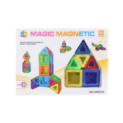 Magnetni gradbeni set 40 kosov