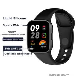 Xuanyi Zamenska narukvica za pametni sat za Redmi Watch 3, Crna