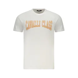 Cavalli Class Muška majica TXT61AJD060, Bela