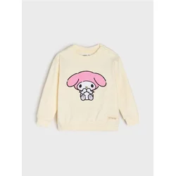 Sinsay - Dukserica crewneck My Melody - boja pšenice