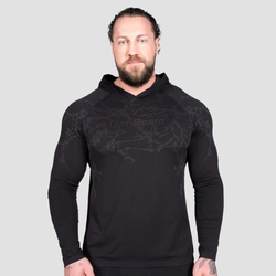 GymBeam Static Long Sleeve T-shirt Black