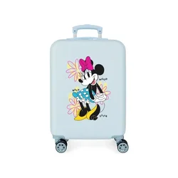Joummabags Minnie Mouse Bold mali kabinski kovček modre barve, 55x38x20cm, 34L, 4021143 (majhen)