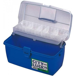 PLASTIC BOX CITY LUCK 75 Blue