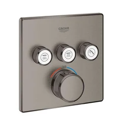GROHE termostatska pokrivna plošča GROHTHERM SmartControl (29126AL0) - Brushed Hard Graphite