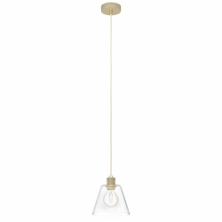 EGLO Viseća lampa COPLEY E27 20 cm zlatna/staklo 43633