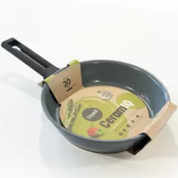 Texell Tiganj CeramIQ TPCQ-D20, 20cm, Duboki, Sivi