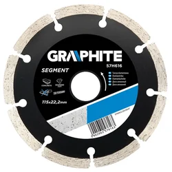 shumee Diamantni disk 115 x 22,2 mm, segmentiran