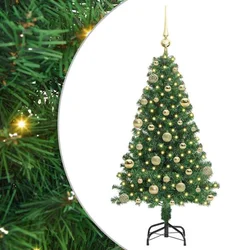 Umjetno božićno drvce Zelena 120 cm PVC i čelik i plastika