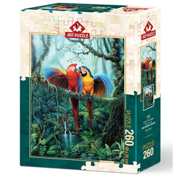 Art puzzle - Puzzle Ljubezen v gozdu 260 kosov