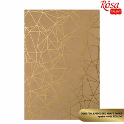 Papirji za scrapbooking s kovinskimi elementi A4 - srebrne pike