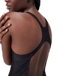 Speedo solid highneck one piece anthracite xxl - uk40
