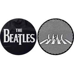 The Beatles Drop T Logo & Crossing Silhouette Slipmat