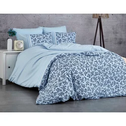 Lessentiel Maison Set posteljina Lilyum, 160x240 cm, Svetloplavi